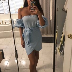 Akira light blue dress
